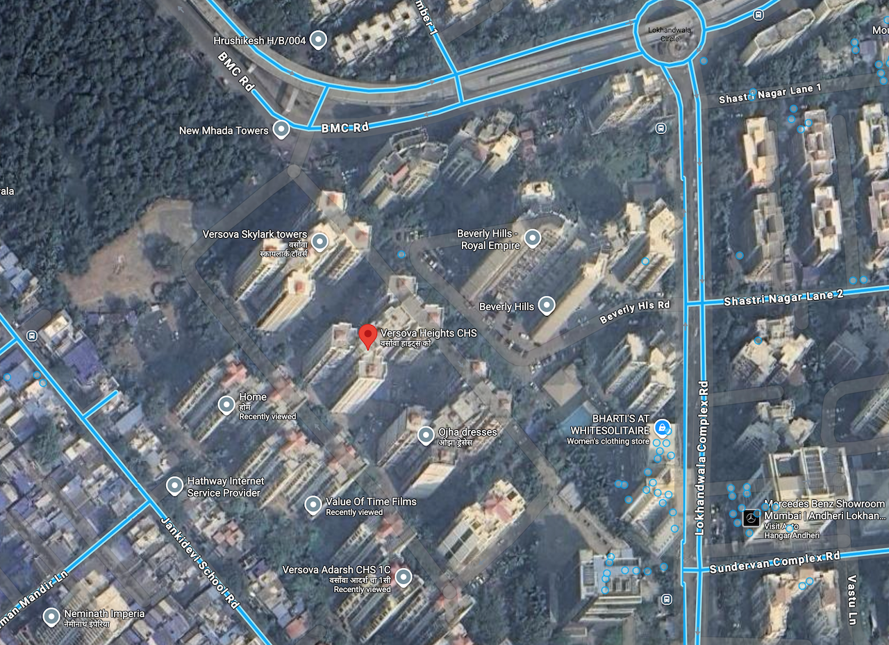 2 BHK Flats on Rent in Versova Heights, Andheri West