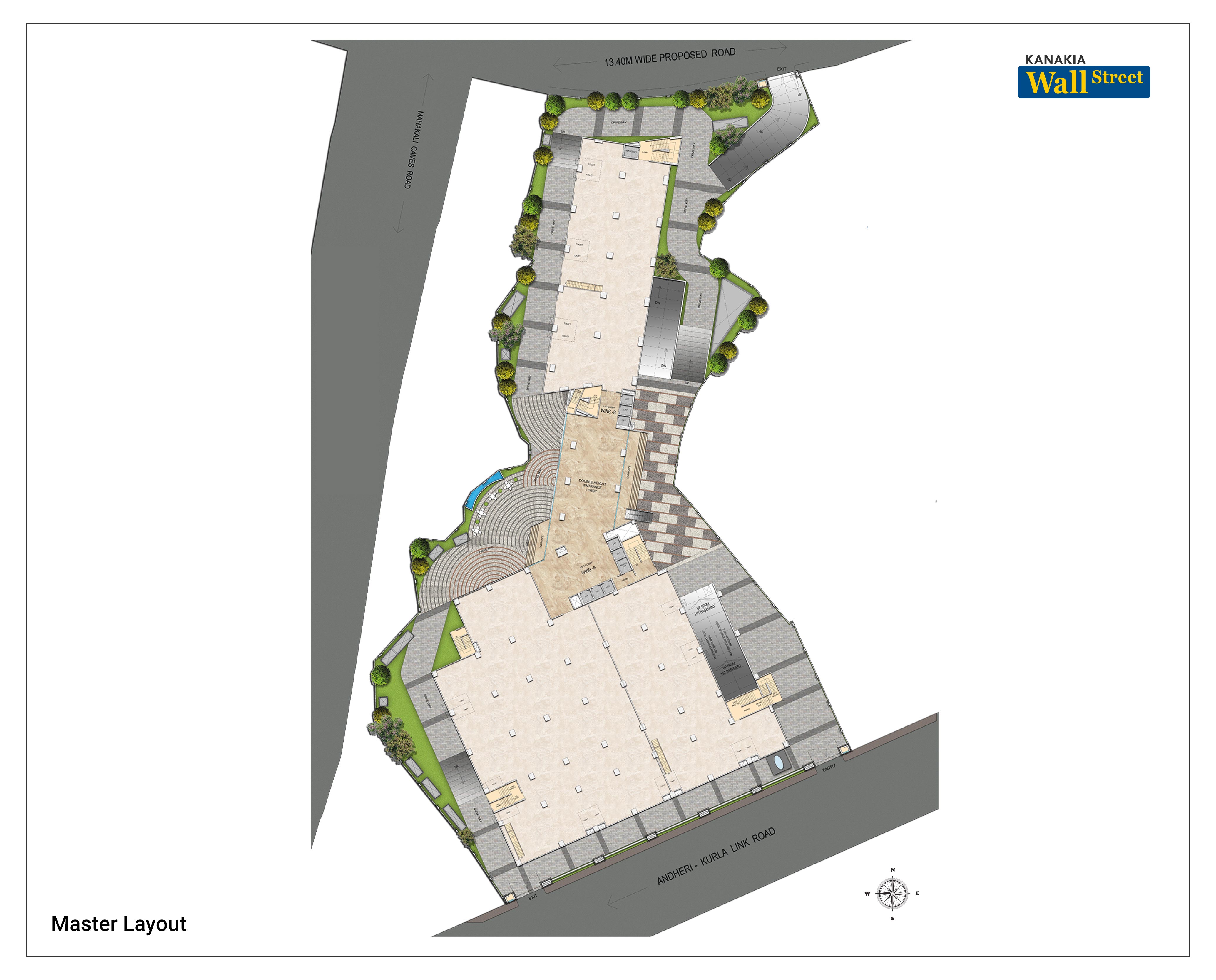 Location Plan - Kanakia Wall Street, Andheri East