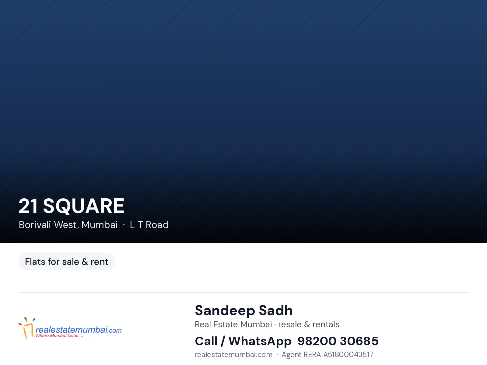 21 SQUARE, Borivali West