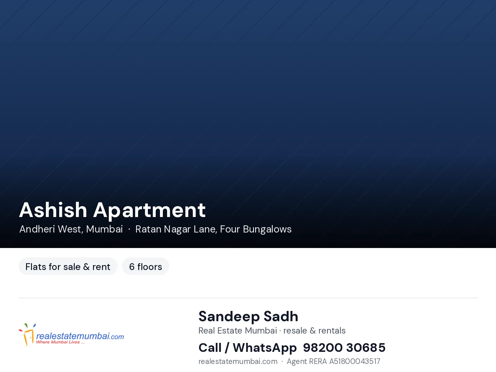 Ashish Apartment, Andheri West