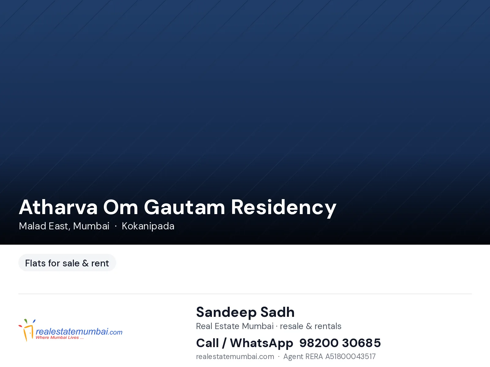 Atharva Om Gautam Residency, Malad East
