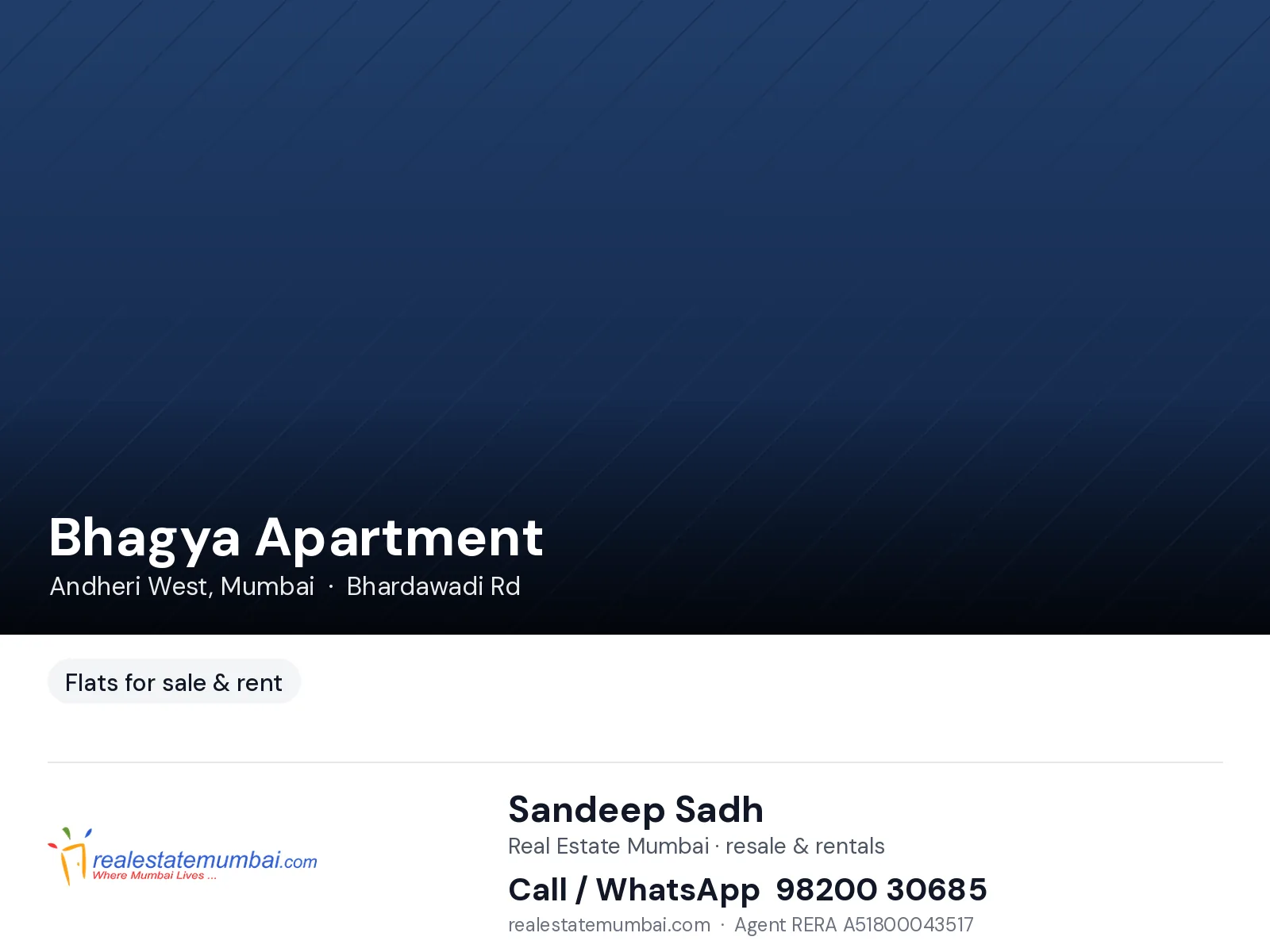 Bhagya Apartment, Andheri West
