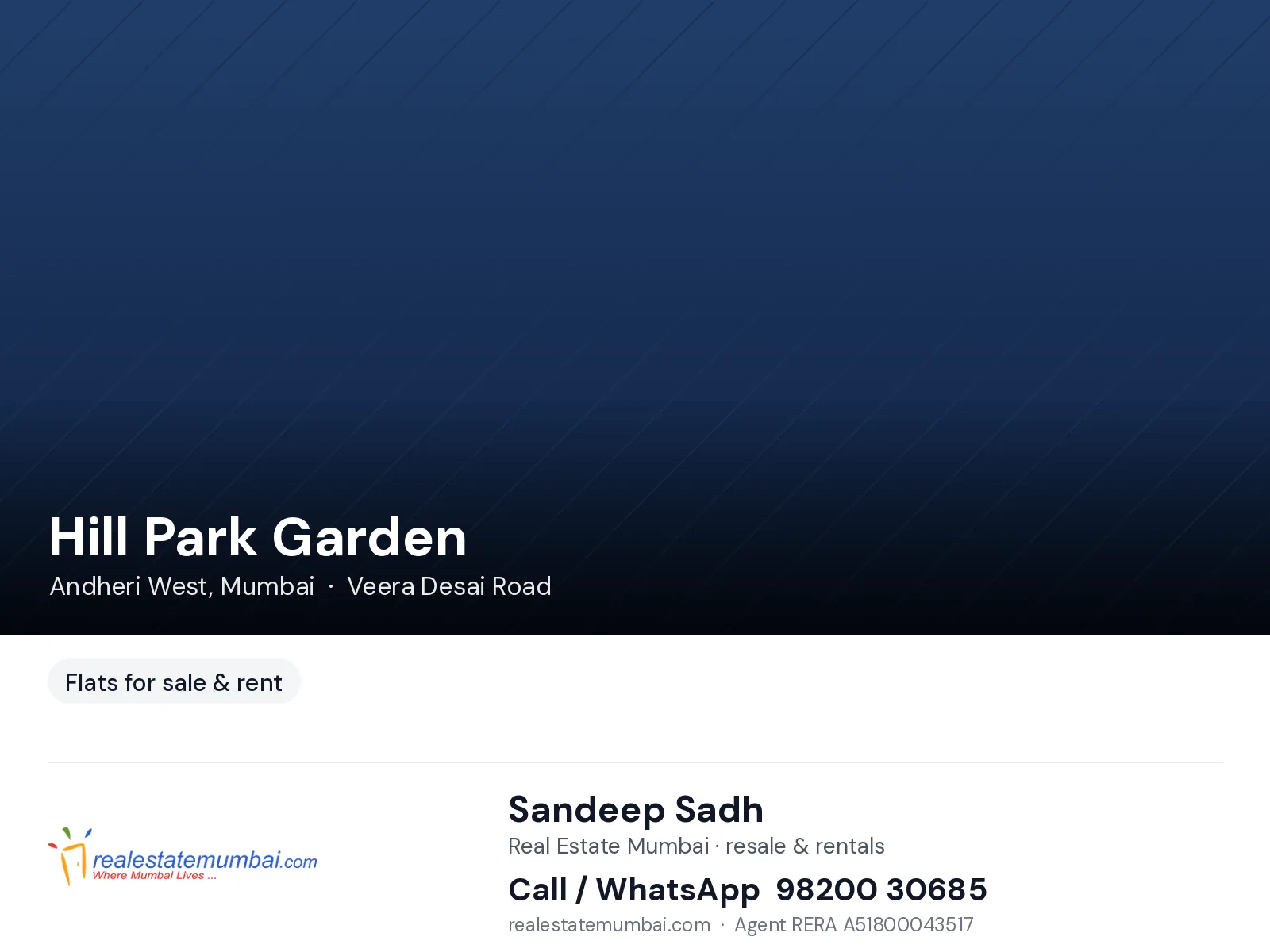 Hill Park Garden, Andheri West