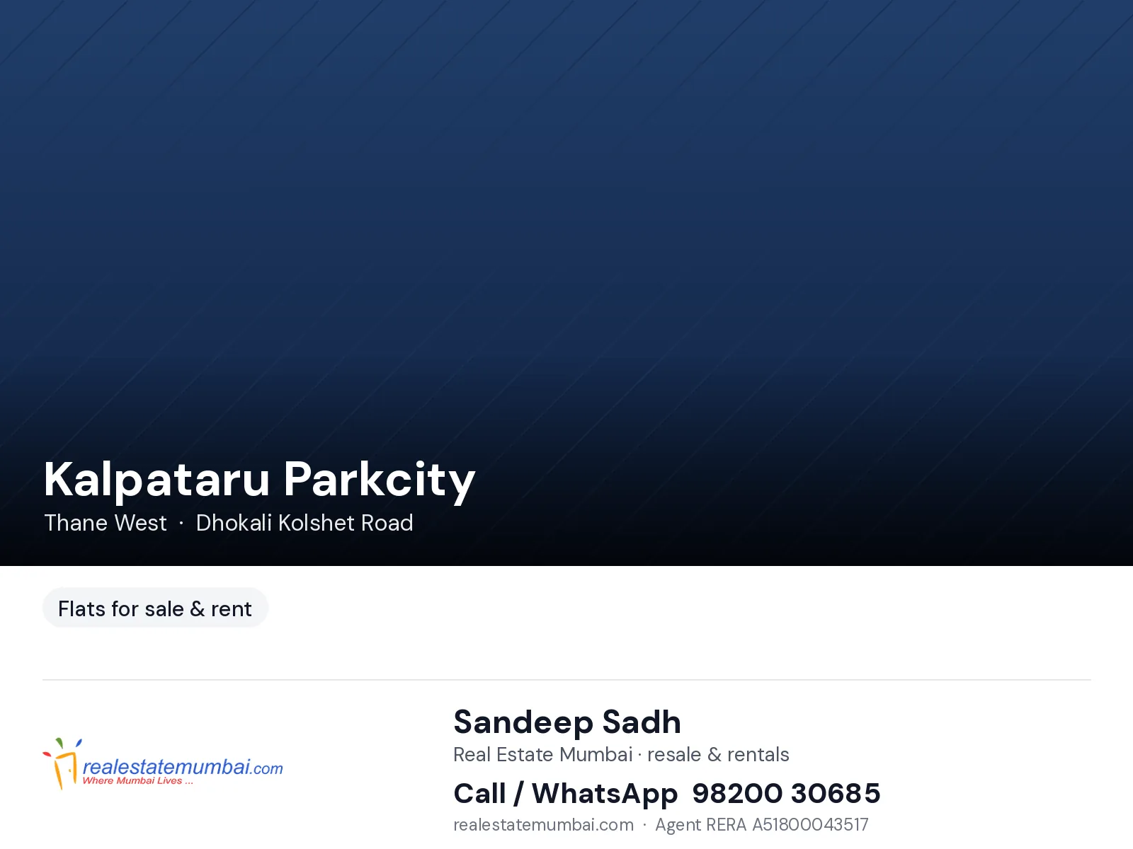 Kalpataru Parkcity, Thane West
