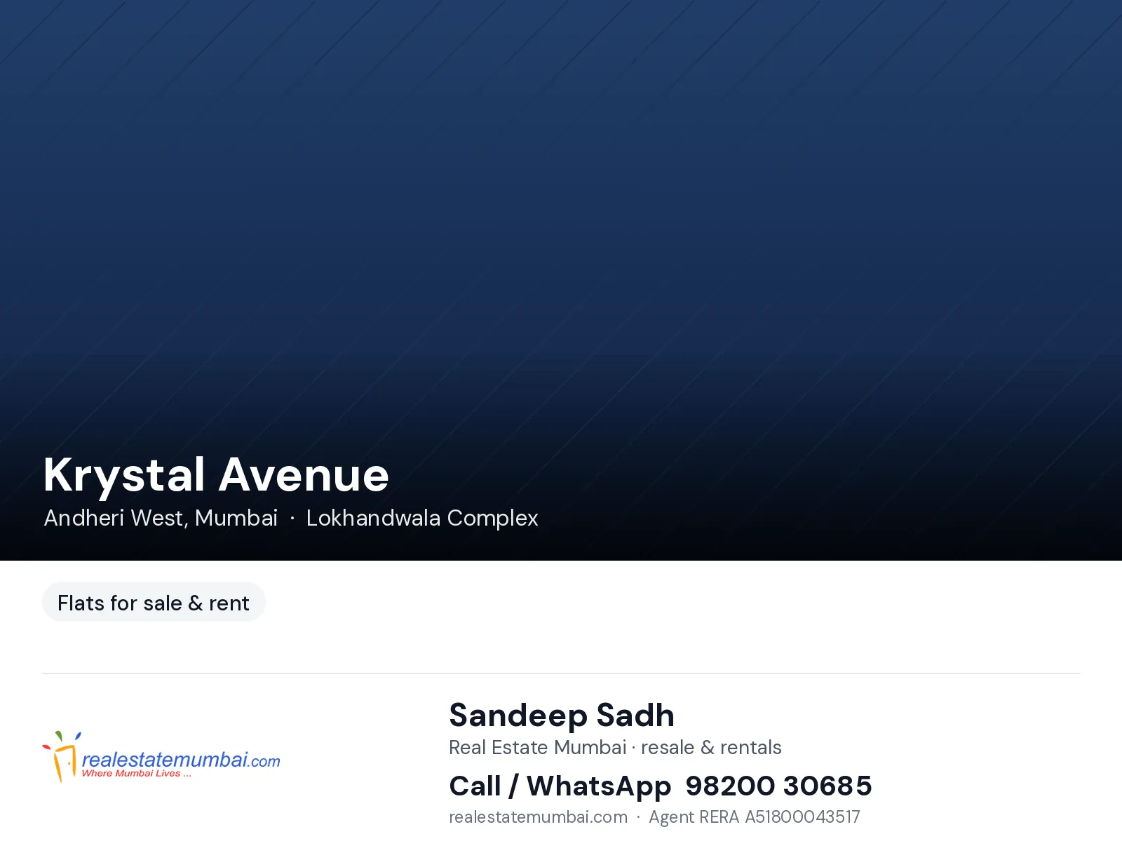 Krystal Avenue, Andheri West