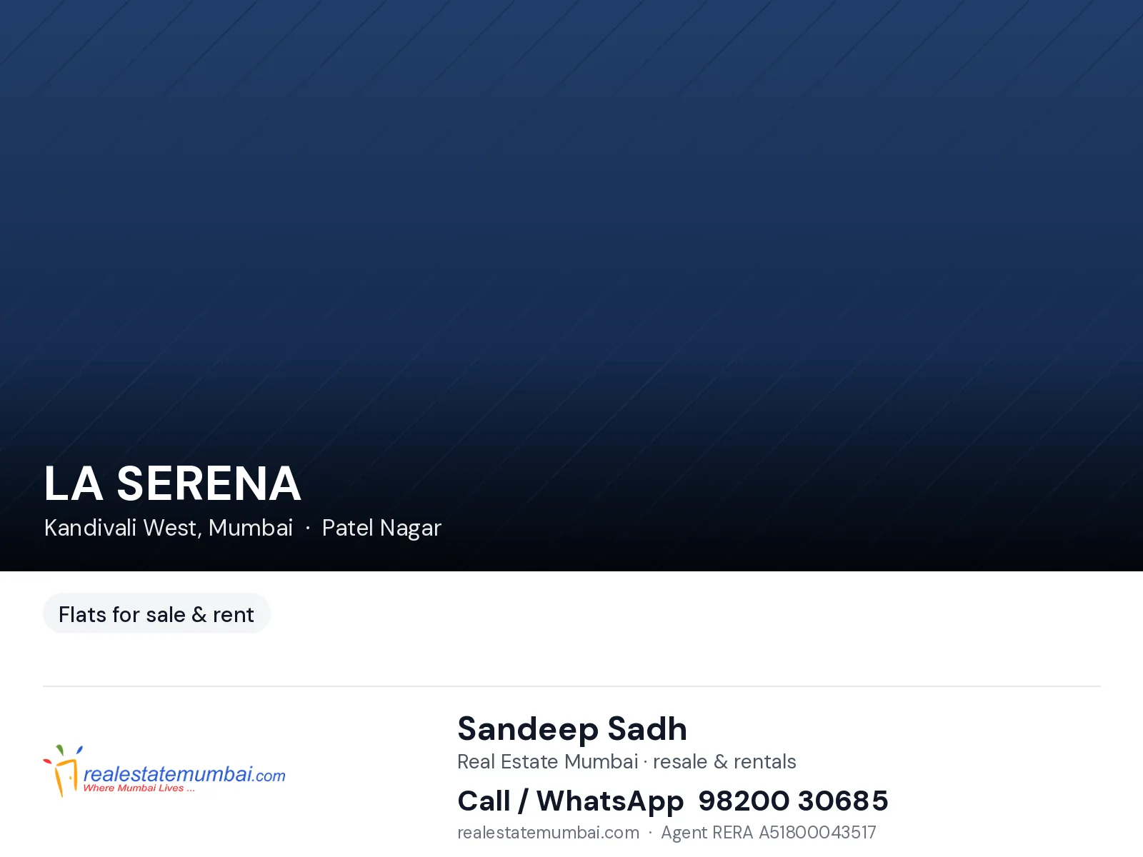 LA SERENA, Kandivali West