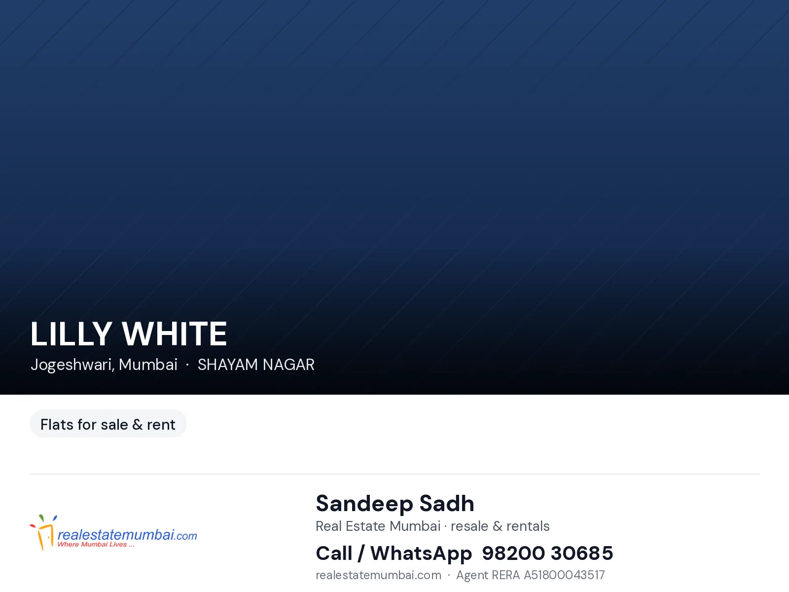 LILLY WHITE, Jogeshwari