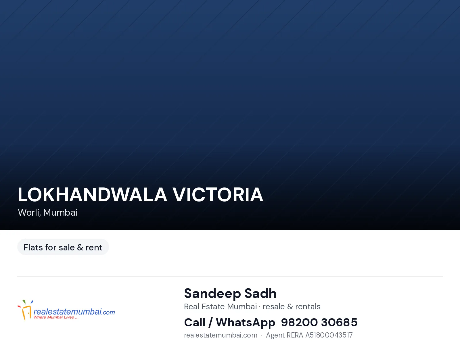 Lokhandwala Victoria, Worli