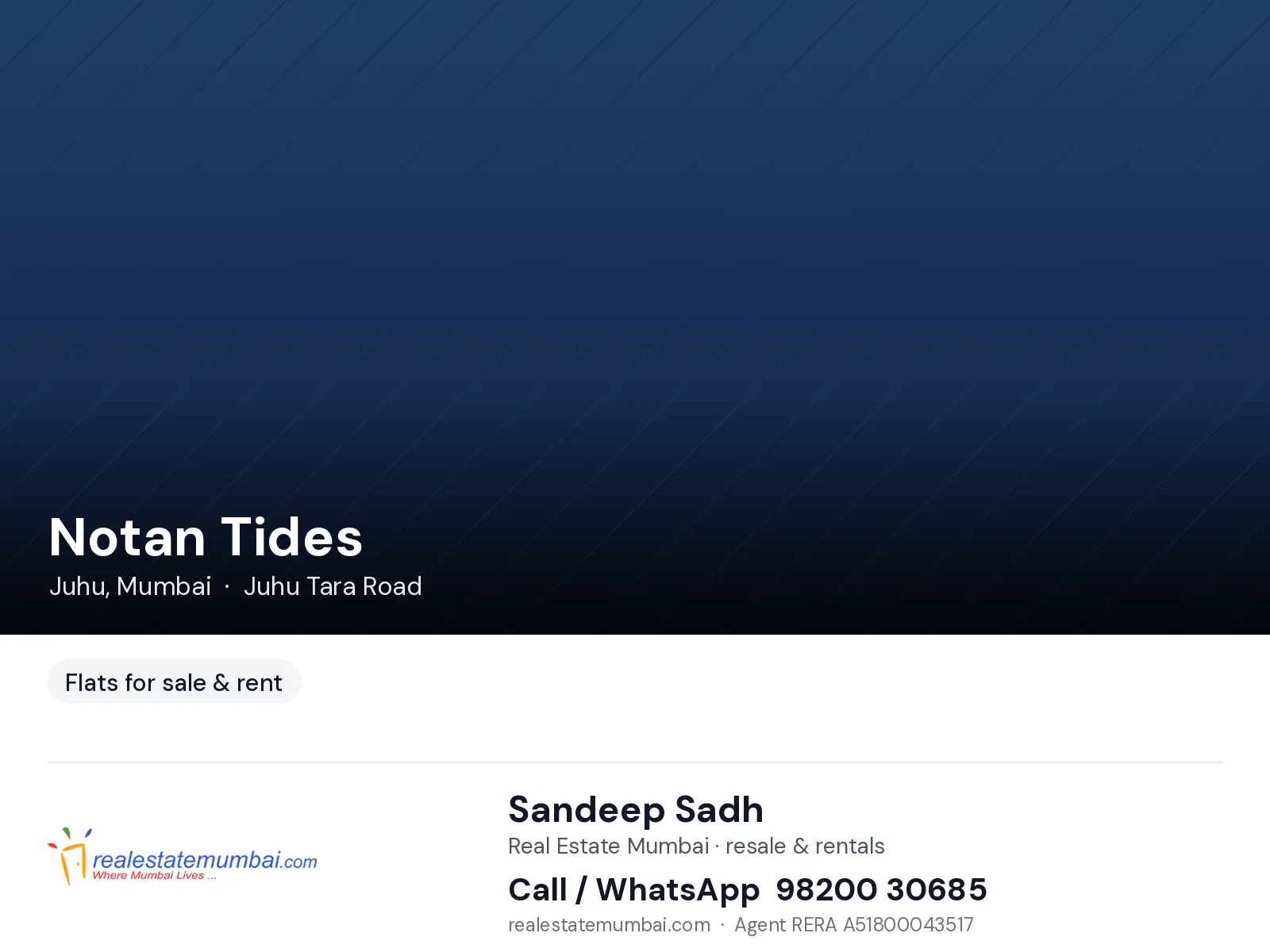 Notan Tides, Juhu
