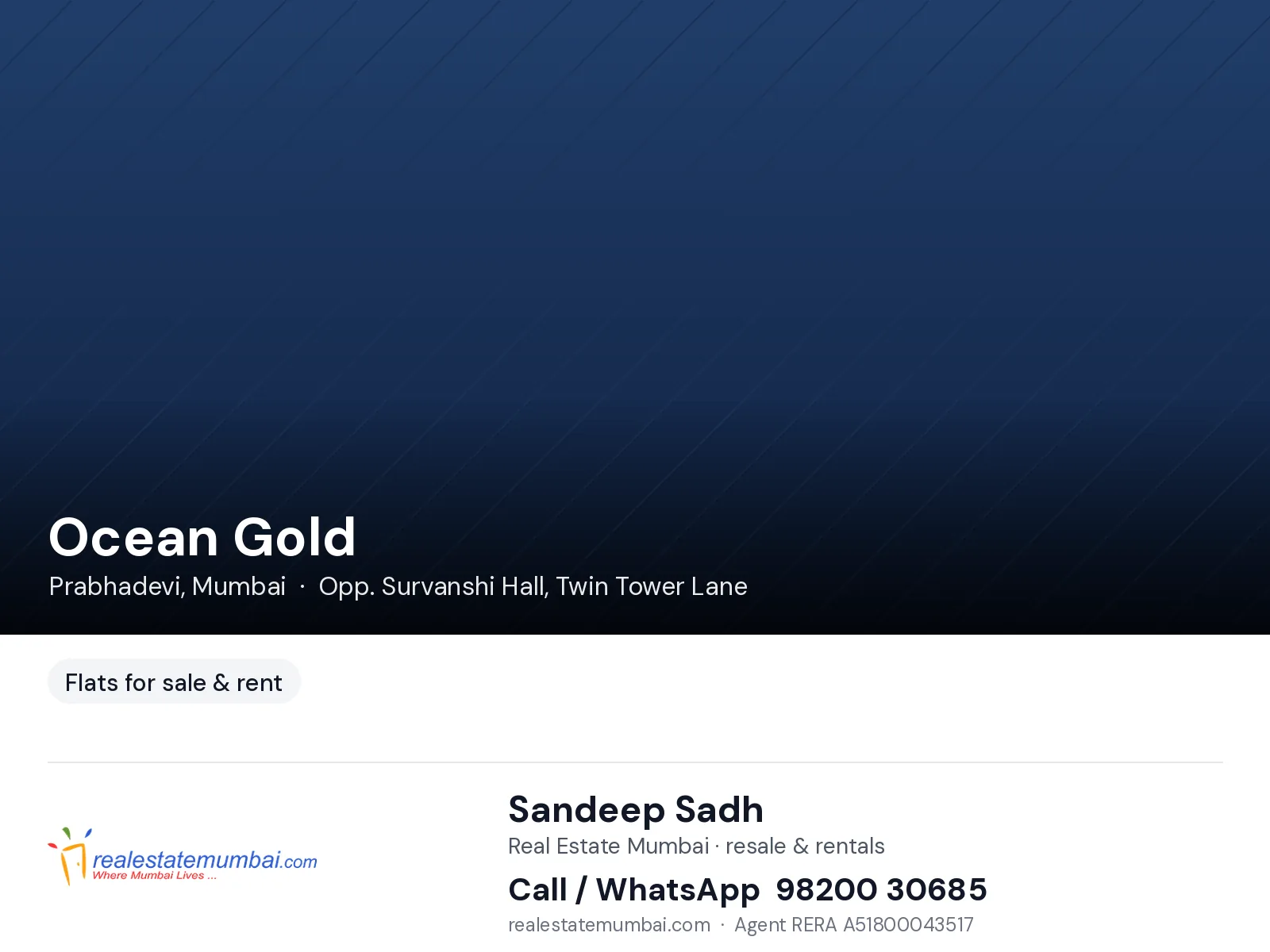 Ocean Gold, Prabhadevi
