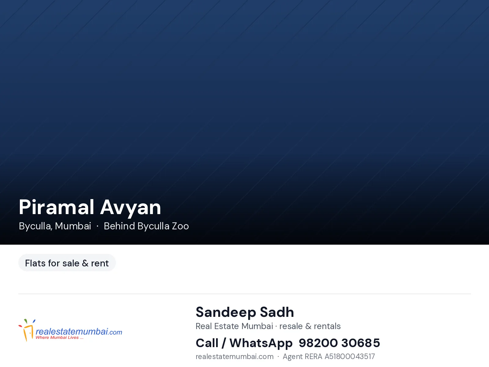 Piramal Avyan, Byculla