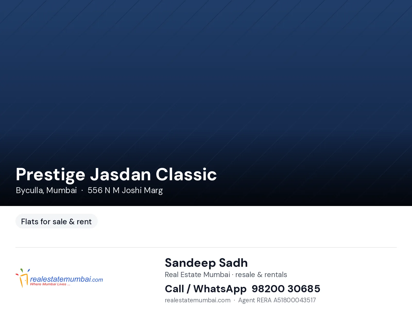 Prestige Jasdan Classic, Byculla