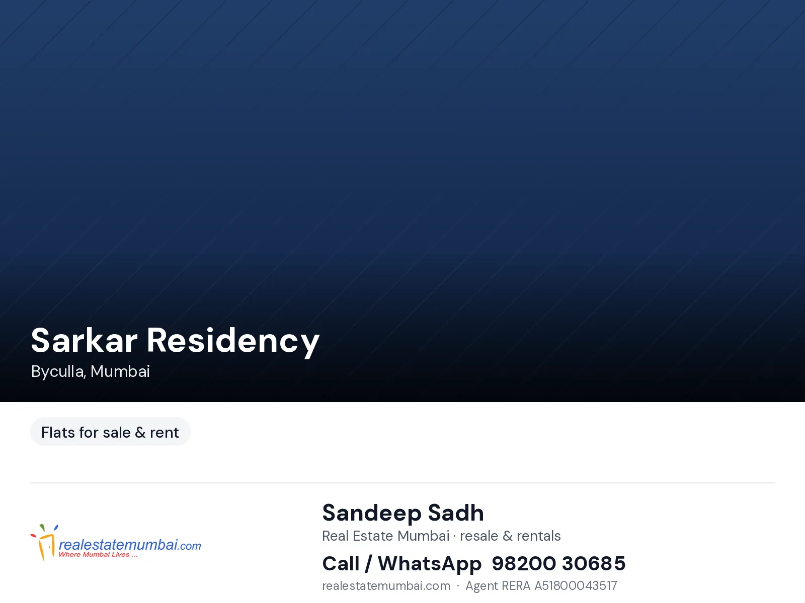 Sarkar Residency, Byculla