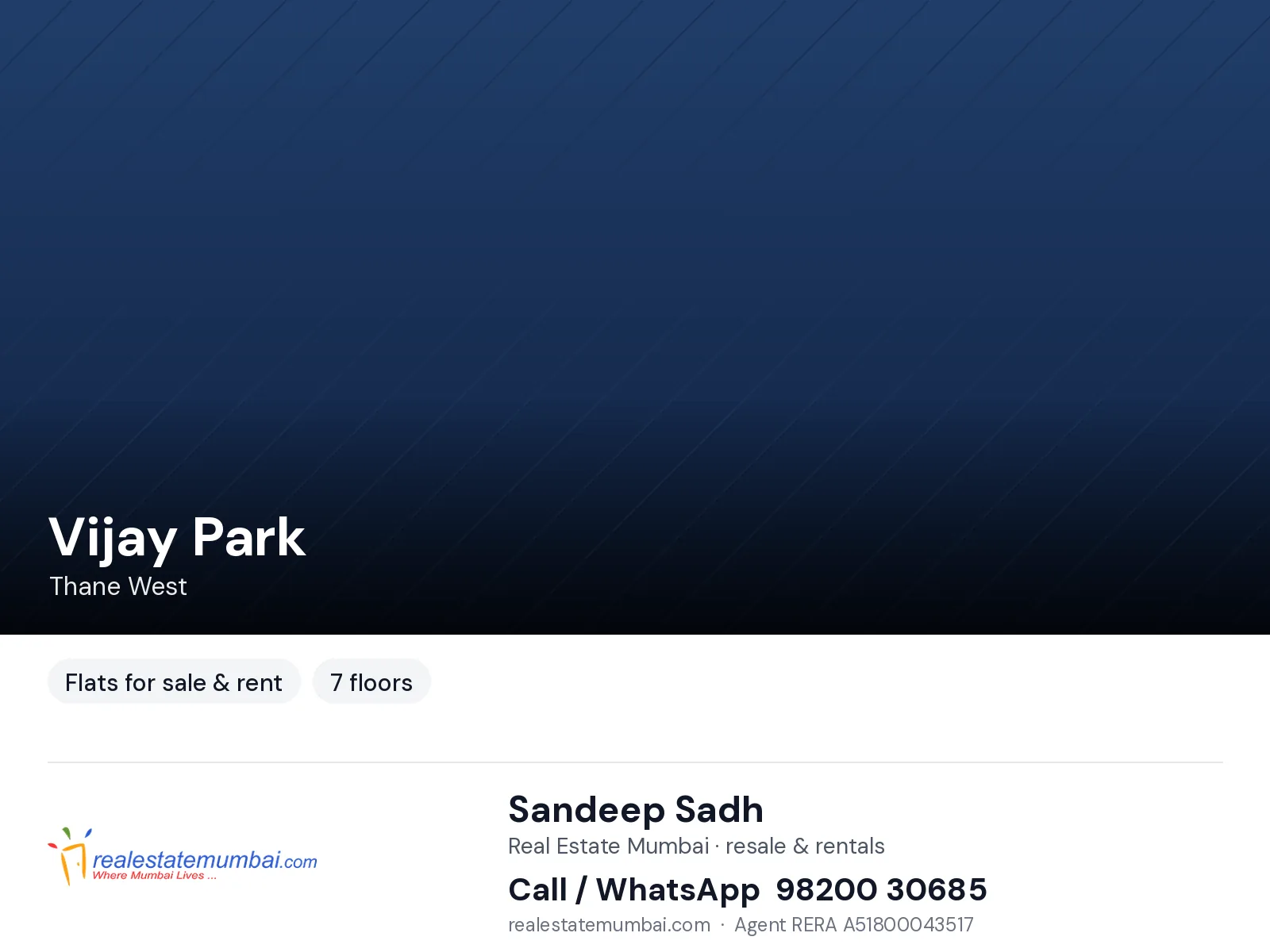 Vijay Park, Thane West
