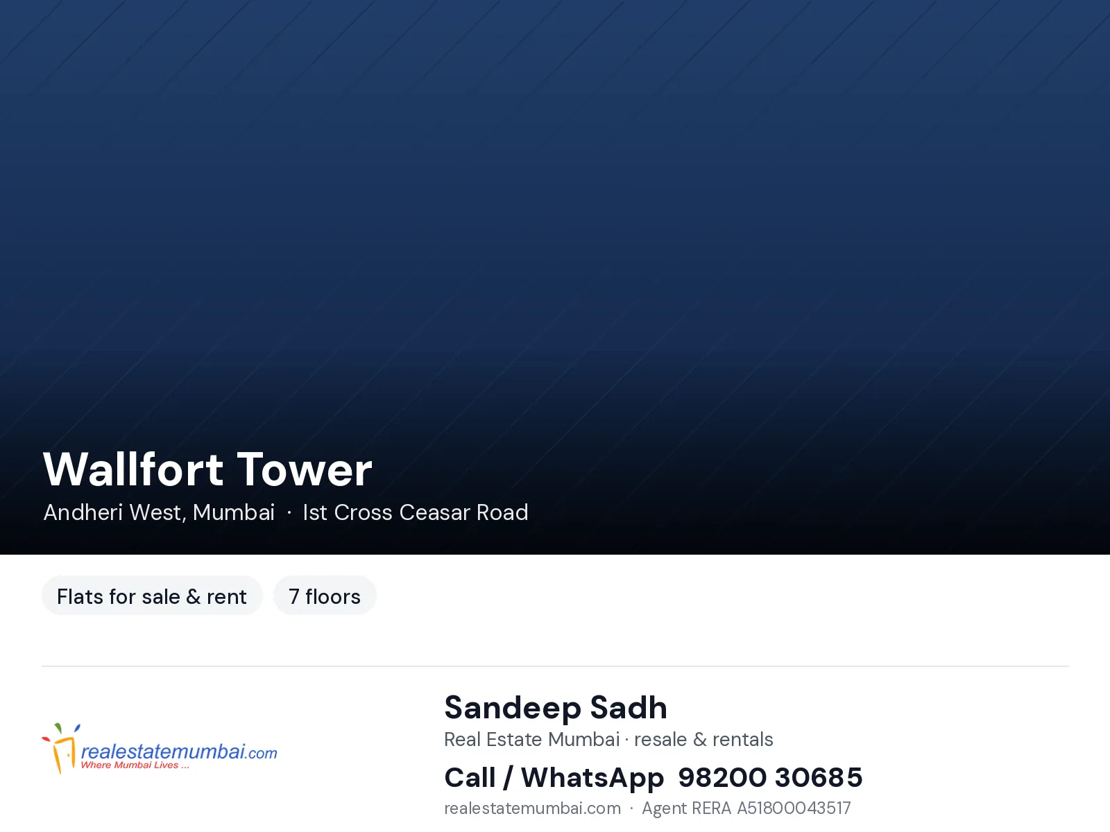 Wallfort Tower, Andheri West
