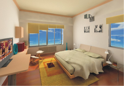 1022 Oth Bedroom - Castlerock, Mulund East