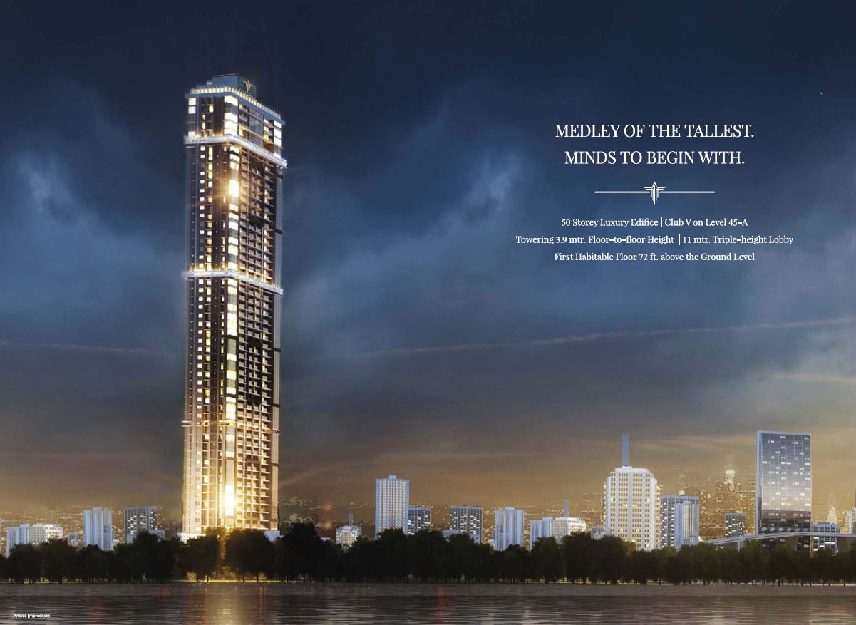 4 BHK Sumer Trinity, Prabhadevi — for Sale