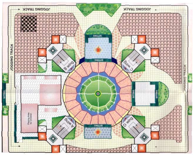 1161 Oth Garden Plan - Silicon Towers, Vashi