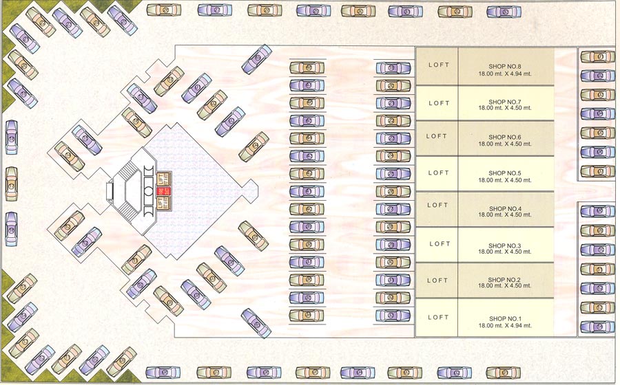 1379 Oth Ground Floor Plan - Mangla Tower, Vashi
