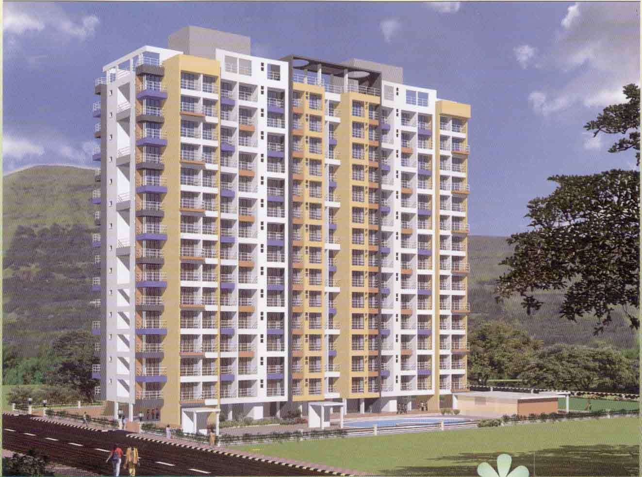 2 BHK Kamdhenu Eden Garden, Kharghar — for Sale