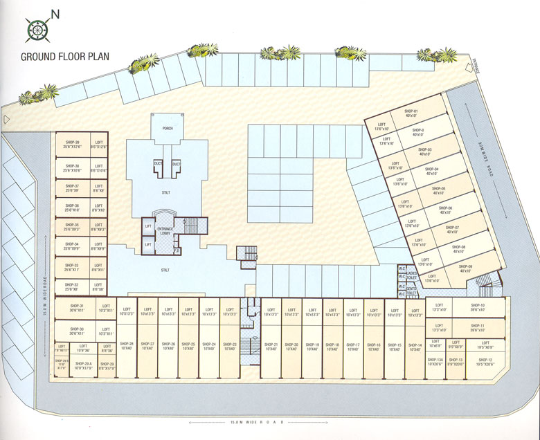 3 BHK Bhoomi Tower, Kharghar — for Rent