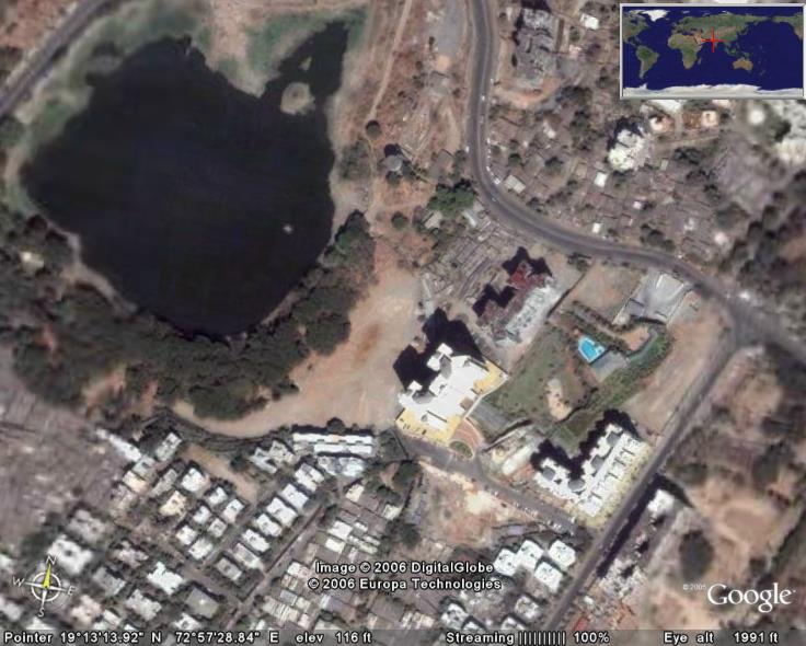 1605 Oth Google Earth Image - Neelkanth Heights, Thane West
