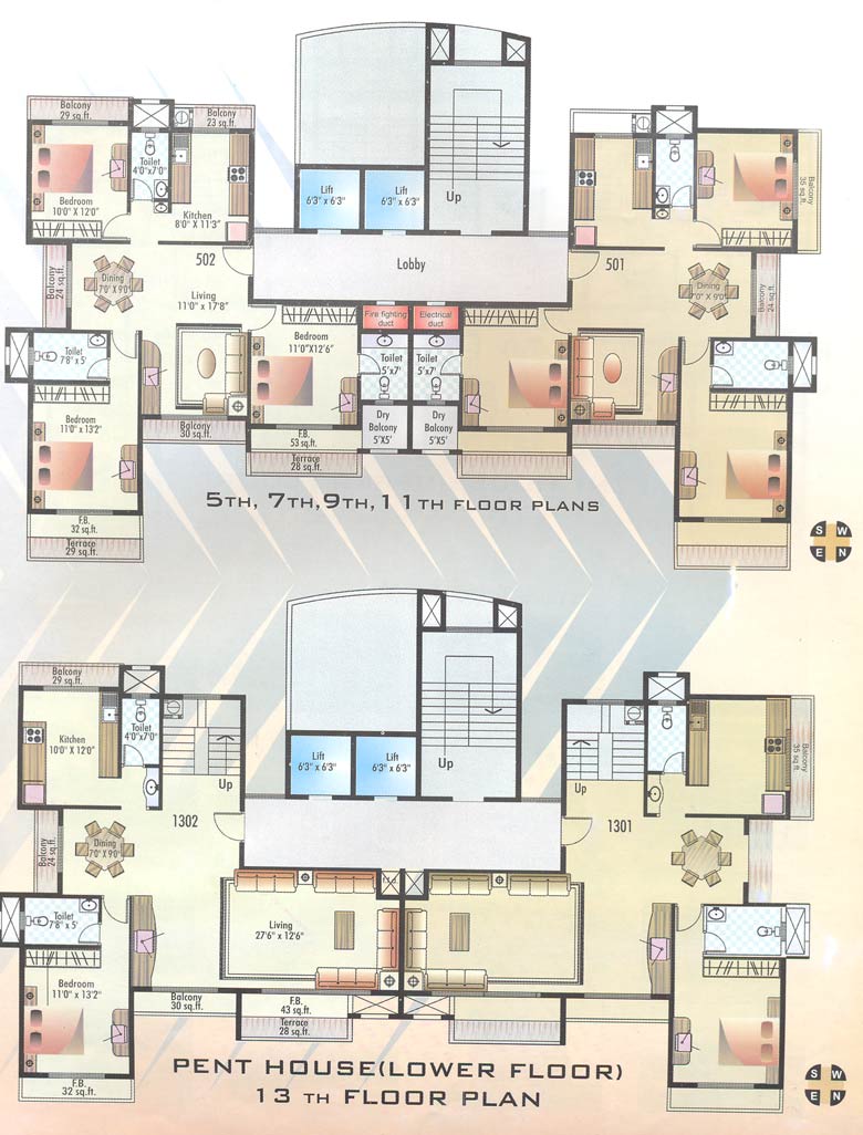 2 BHK Swarna Anant, Koparkhairne — for Sale