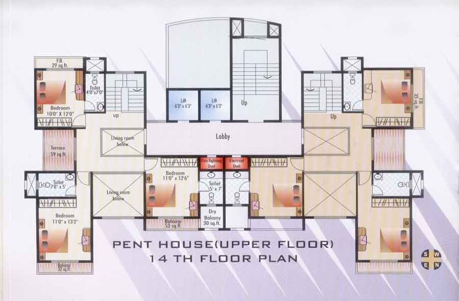 2 BHK Swarna Anant, Koparkhairne — for Sale
