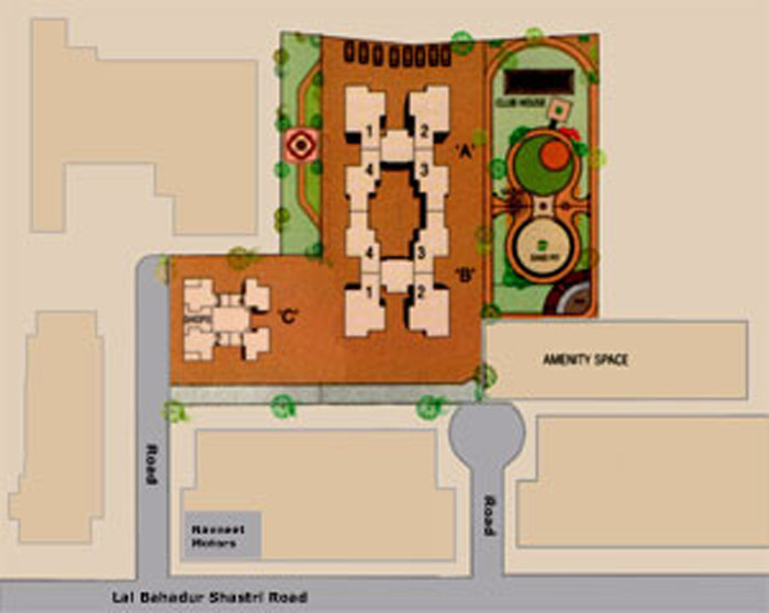 2 Royal Galaxy, Thane West — for Rent