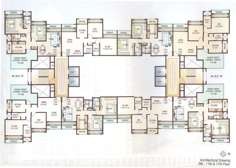 2 BHK Giriraj Horizon, Kharghar — for Sale