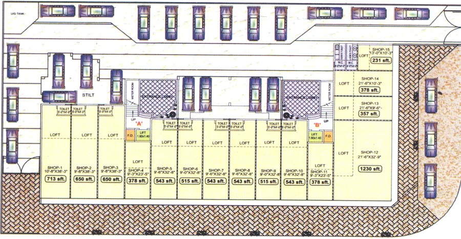 2 BHK Premises Residency, Kharghar — for Sale