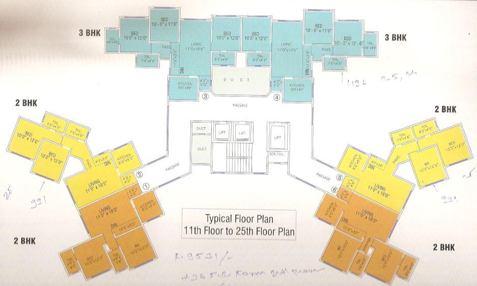 1900 Oth Floor Plan - Dss Mahavir Universe, Bhandup