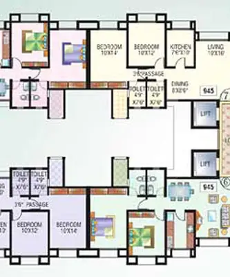 3 BHK Dosti Blossom, Wadala — for Sale — photo 2 thumbnail