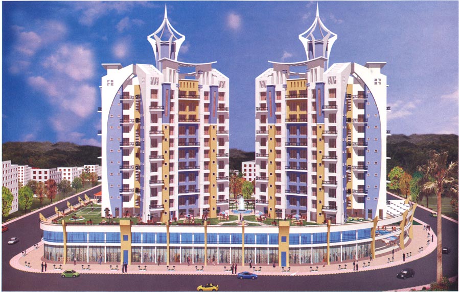2 BHK Grow More Tower, Kharghar — for Sale