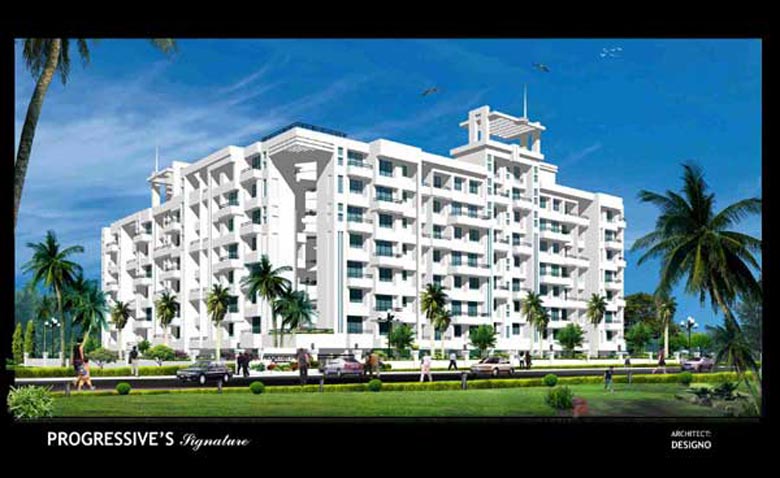 3 BHK Progressive Signature, Ghansoli — for Sale