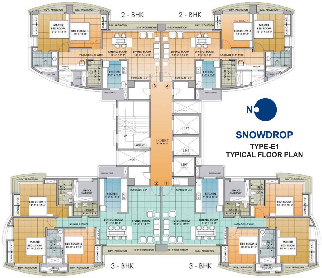 2378 Oth Floor Plan 1  - Neelkanth Greens, Thane West