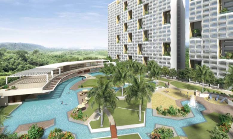 2384 Oth Main Image - Tropical Lagoon Bougainvillea, Thane West