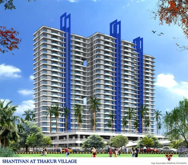 2 BHK Flats on Rent in Shantivan, Kandivali East