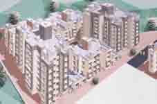 3 BHK Siddhivinayak Residency, Dombivali — for Rent