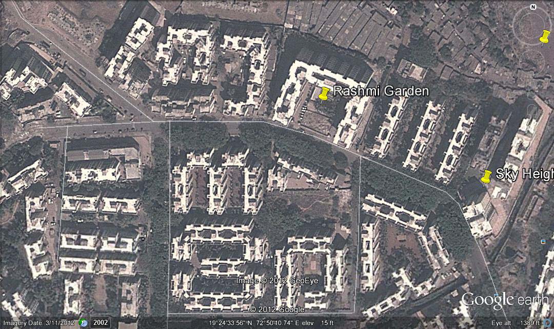 2690 Oth Google Earth - Rashmi Garden, Vasai