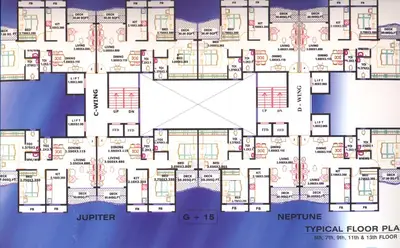 2 BHK BKS Galaxy, Kharghar — for Sale — photo 5 thumbnail