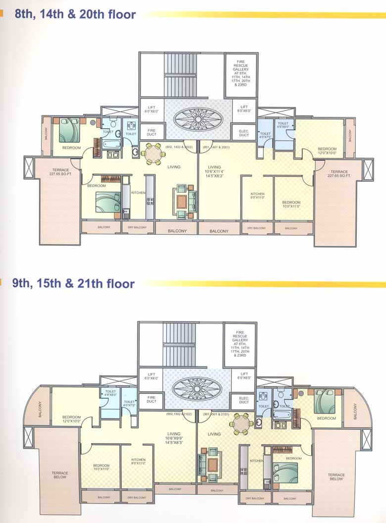 2791 Oth Typical Floor Plan1 - Zenith, Andheri East