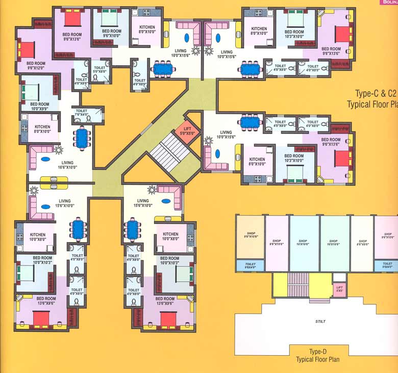 2818 Oth Floor Plan - Sigrun Kingdom, Virar