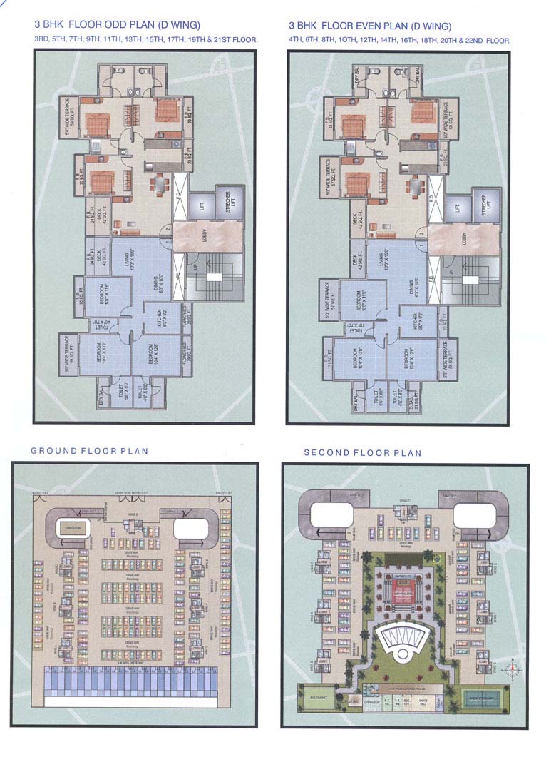 2 BHK Mahaavir Heritage, Kharghar — for Sale