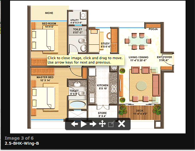 3197 Oth Floor Plan - Lodha Imperia, Bhandup