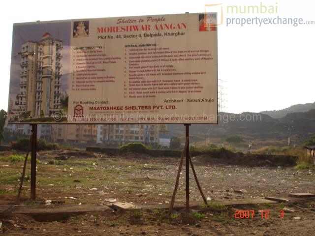 3 BHK Moreshwar Aangan, Kharghar — for Sale