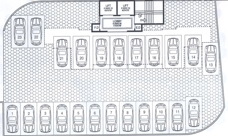 2 BHK Bhoomi Parth, Ghansoli — for Sale