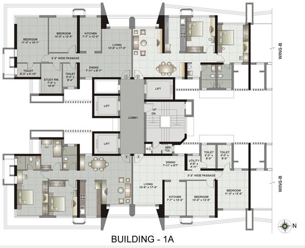 5 BHK Kalpataru Gardens Phase II, Kandivali East — for Sale