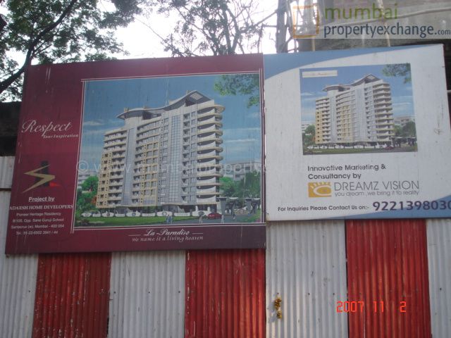3 BHK La - Paradise, Santacruz East — for Sale