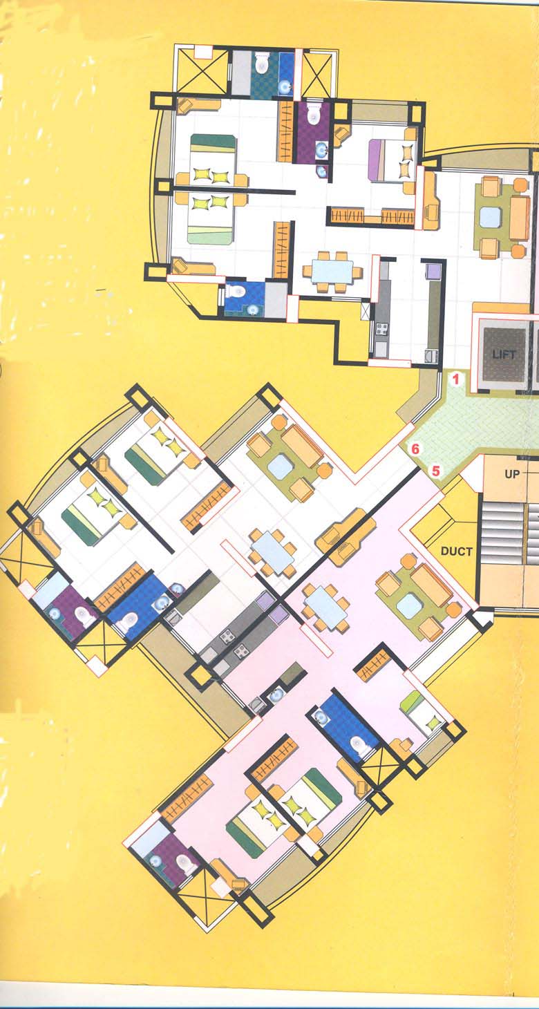 3295 Oth Floor Plan I - Riddhi Tower, Goregaon East
